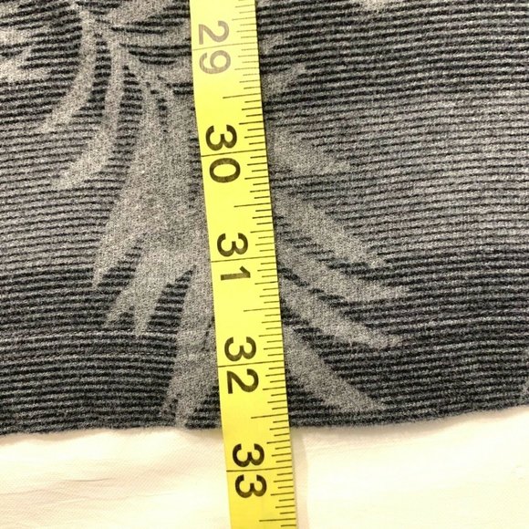 Tommy Bahama Polo T-Shirt Tropical Hawaiian Short Sleeve Stripe Gray Heavy L - Picture 9 of 12